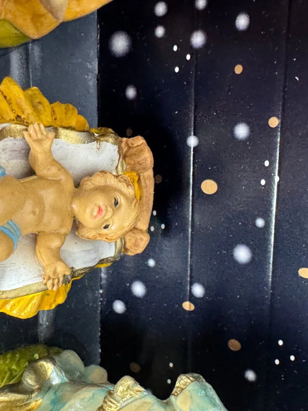 Euromarchi Italy Holy Family Nativity Set 3 Pc Original Box